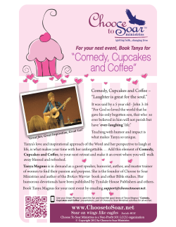 Comedy, Cupcakes and Coffee