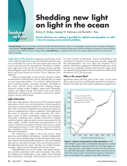 Shedding new light on light in the ocean