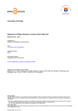 Author Accepted Manuscript - Discovery