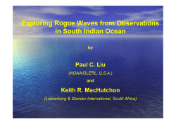 Exploring Rogue Waves from Observations in South Indian