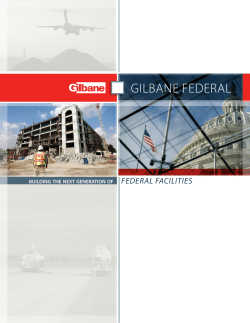 gilbane federal - Gilbane Building Company