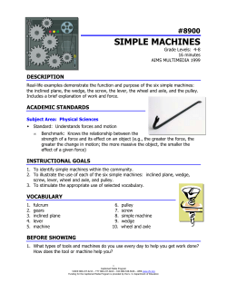 8900 simple machines - The Described and Captioned Media