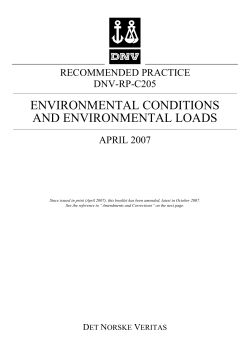 DNV-RP-C205 - Rules and standards