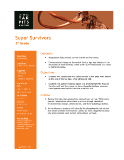 Super Survivors - La Brea Tar Pits and Museum