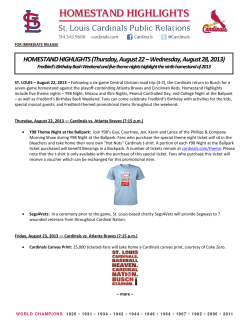 for immediate release