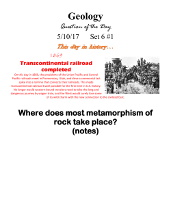 Geology