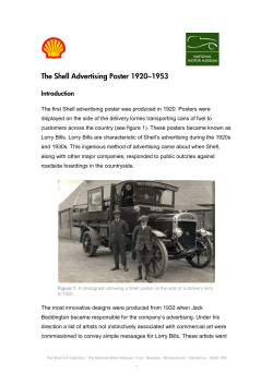 The Shell Advertising Poster 1920–1953