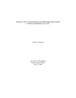 Anti-Germanism at the Seattle Public