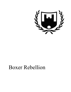 Boxer Rebellion