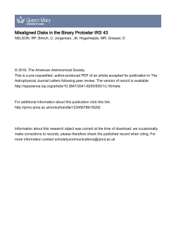 Misaligned Disks in the Binary Protostar IRS 43