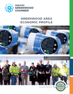 greenwood area economic profile - Greater Greenwood Chamber of