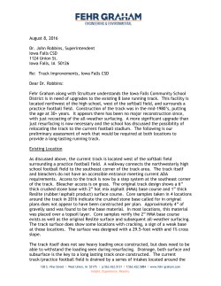 August 8, 2016 Dr. John Robbins, Superintendent Iowa