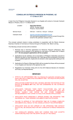 consular outreach mission in phoenix, az