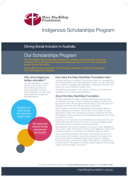 our Scholarships Brochure here.