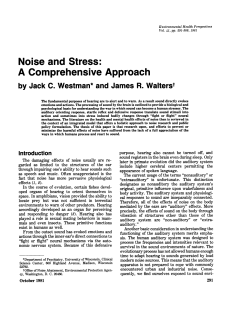 Noise and Stress: A Comprehensive Approach