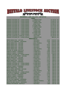 DOMINIC STEVENS JR. , LODGE GRASS 14 BBROC