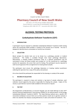 (CDT) Testing Protocol