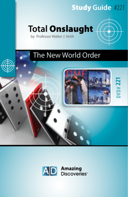 A New World Order - Amazing Discoveries