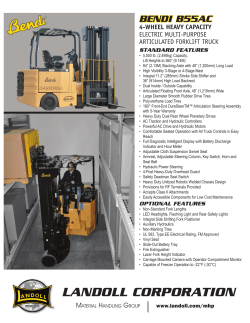 bendi b55ac - Landoll Corporation