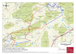 Route map and directions