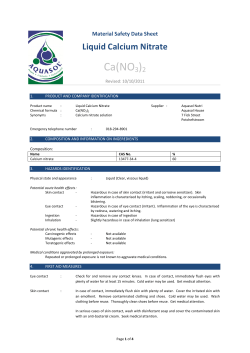 Ca(NO3)2 - Aquasol Nutri