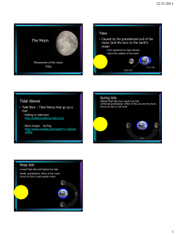 Ocean Tides