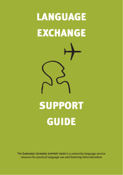 language exchange support guide