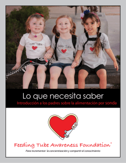 Lo que necesita saber - Feeding Tube Awareness Foundation