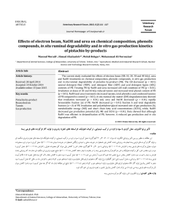 Effects of electron beam, NaOH and urea on chemical composition