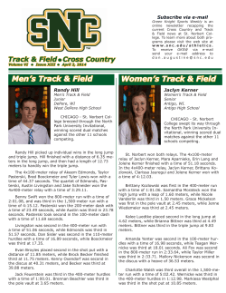April 2, 2014 - St. Norbert College