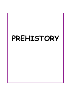 prehistory