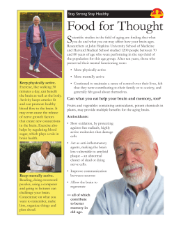 Food for Thought - MissouriFamilies.org