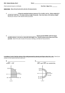 Check selected answers on Edmodo. Due Date: M