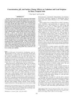 Concentration, pH, and Surface Charge Effects on