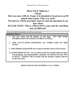 Practice Exam 1 110 F11 Palomar