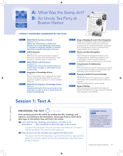 "An Unruly Tea Party at Boston Harbor"