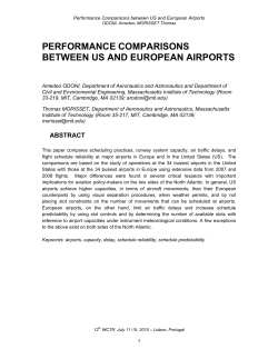 performance comparisons between us and european airports