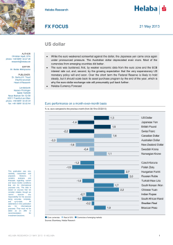 FX FOCUS US dollar