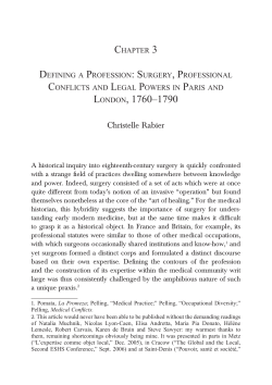 london, 1760&ndash;1790 - Institut d`histoire moderne et contemporaine