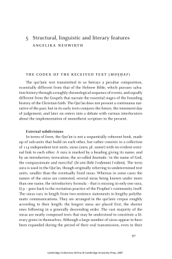 (2006). Structural, linguistic, and literary features, In J.D.