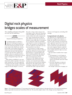 Digital rock physics bridges scales of measurement