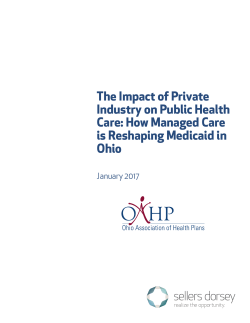 The Impact of Private Industry on Public Health Care: How Managed