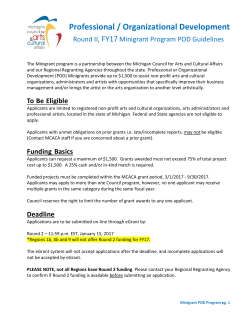 Professional / Organizational Development