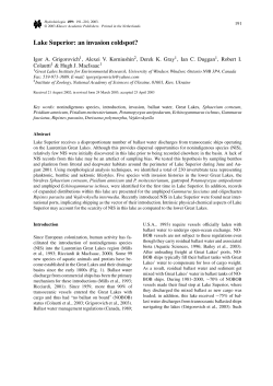 Lake Superior: an invasion coldspot?