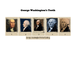 George Washington`s Teeth