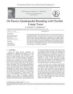 On Passive Quadrupedal Bounding with Flexible Linear Torso