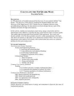 calculate the top quark mass