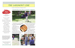 201 Larsmont Newsletter - Larsmont, Minnesota 55616