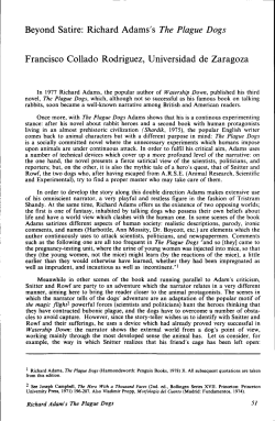 Beyond Satire: Richard Adams`s The Plague Dogs Francisco