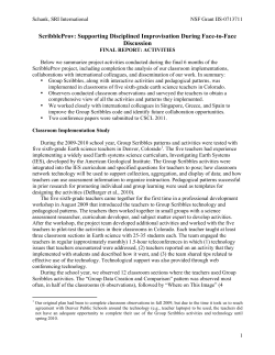 ScribbleProv: Supporting Disciplined